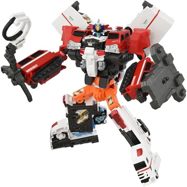 【新品未開封】ジョブレイバー DX 3点セット トミカ ジョブレイバー TJBDX エクシードジョブレイバー 警察消防救急