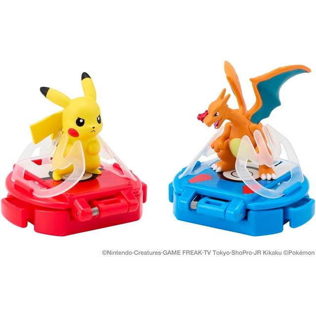 ポケットモンスター モンコレ バトルゼ ピカチュウVSリザードン 送料