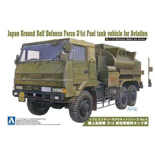 アオシマ 陸上自衛隊 プラモデルモデル まとめ売り アオシマ 1/72 ミリタリーモデルキット No.04 陸上自衛隊 3 1/2t 航空