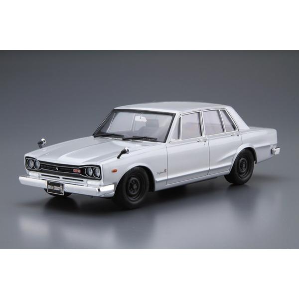 アオシマ プラモデル 1/24 ザ・モデルカー No.045 ニッサン PGC10 スカイライン2000GT-R '70 送料無料｜toystadiumookawaya｜02