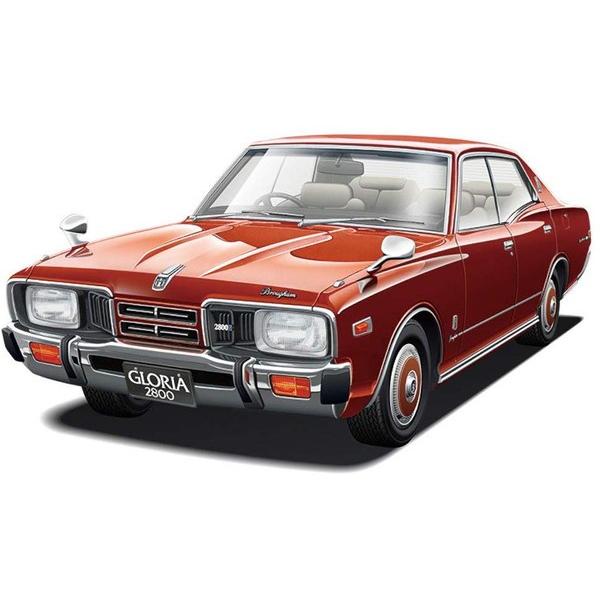 プラモデル　1/24　ザ・モデルカー　No.053　ニッサン P332 セドリック / グロリア 4HT280E ブロアム '78　送料無料｜toystadiumookawaya