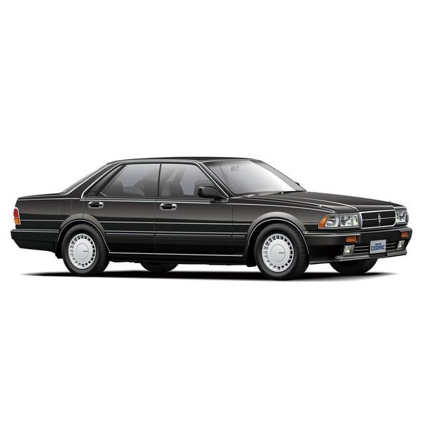 アオシマ 1/24 ザ・モデルカー No.062 ニッサン Y31 セドリック