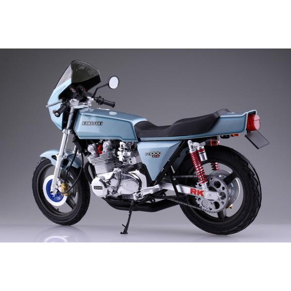 アオシマ 1/12 ザ・バイク No.044 カワサキ KZT00D Z1-R '77 カスタム プラモデル　送料無料｜toystadiumookawaya｜03