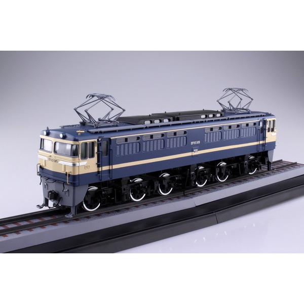 アオシマ 1/50 電気機関車 No.01 EF65/60 アルミ車輪付き プラモデル