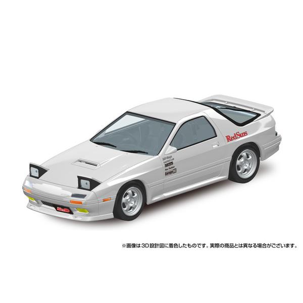 アオシマ 1/32 楽プラ スナップキット No.CM-3 頭文字D 涼介のFC プラモデル　送料無料 | 