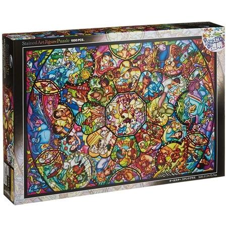 ジグソーパズル 1000ピース オールスター ステンドアート 51.2x73.7cm