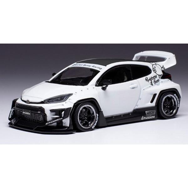 IXO MODELS 1/43 トヨタ Pandem GR ヤリス ホワイト 右ハンドル仕様