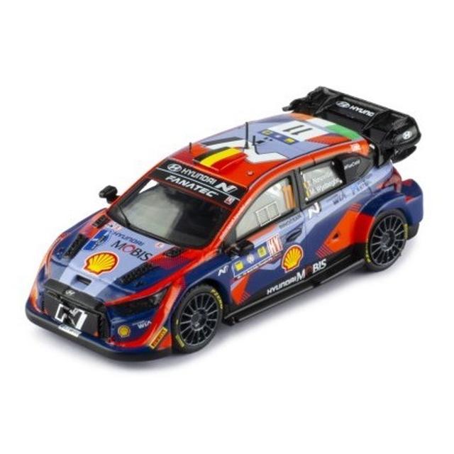 イクソ 1/43 2023年 セントラルヨーロッパ カッレ ロバンペラ IXO MODELS 1/43 ヒョンデ i20 N Rally1 2023年セントラルヨーロッパ