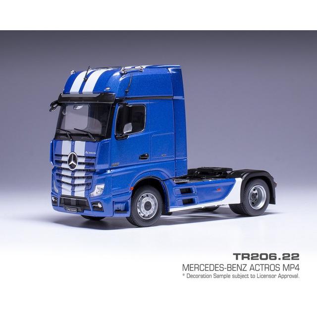 IXO MODELS 1/43 メルセデスベンツ アクトロス MP4 メタリックブルー