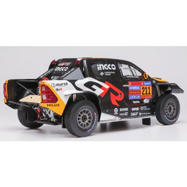 IXO MODELS 1/18 トヨタ GR DKR ハイラックス EVO 2025年 ダカールラリー 2位 #211 H.Lategan/B.Cummings 18RMC237 貨物輸送無料
