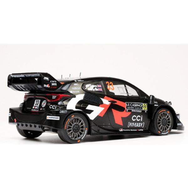 ixo 1/18 トヨタ GR ヤリス ラリー モンテカルロ 2023 Ixo 1:18 Toyota GR Yaris Rally1 Hybrid #17 勝者 Safari