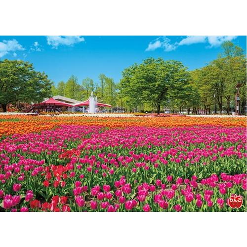 ジグソーパズル 500ピース 砺波チューリップ公園 53x38cm 500 290 送料無料 トイスタジアムyahoo 店 通販 Yahoo ショッピング