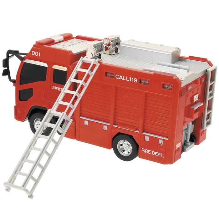 サウンド＆ライト タンク消防車 トイコー 送料無料 : トイスタジアム