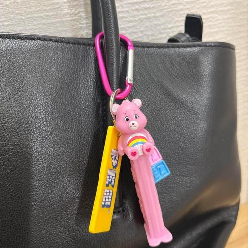 PEZ Key Charm(Cheer Bear) お菓子雑貨 ケアベア アンロック・ザ・マジック　定形外郵便送料無料｜toystadiumookawaya｜03