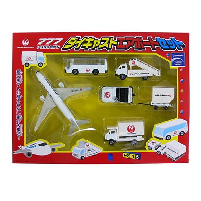 ダイキャストエアポートセットJAL 送料無料 : トイスタジアムYahoo!店