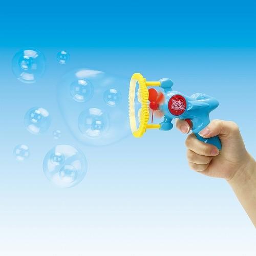 シャボン玉 電動 ツインバブル バブルガン しゃぼん玉 外遊びオススメ 送料無料 トイスタジアム Paypayモール店 通販 Paypayモール
