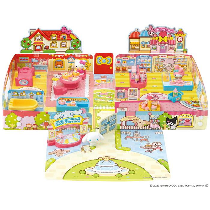 サンリオキャラクターズ パッとひろがる！おうちとおみせ カフェ付き