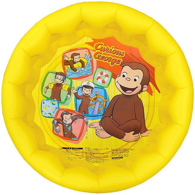 おさるのジョージ 丸プール 65cm ビニールプール 水遊び 送料無料 トイスタジアム Paypayモール店 通販 Paypayモール