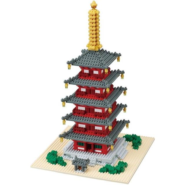 ナノブロック　五重塔 nanoblock ナノブロック 五重塔 デラックスエディション NB_031 送料