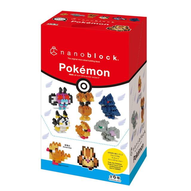 ナノブロック　nanoblock　ミニナノ　ポケットモンスター ひこうタイプ　NBMC_31S　6個入BOX　フルコンプ　【全種揃います】　送料無料｜toystadiumookawaya｜02