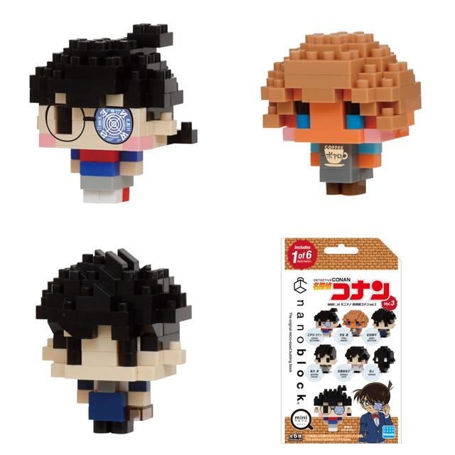 3月12日発売予定　ナノブロック　nanoblock　ミニナノ　名探偵コナン vol.3　NBMC_34S　6個入BOX　フルコンプ　【全種揃います】　送料無料｜toystadiumookawaya｜02