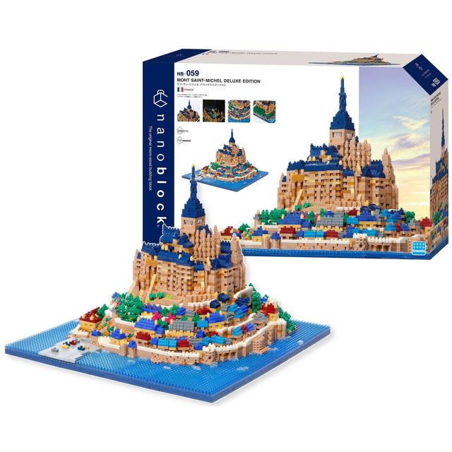 送料無料】 ナノブロック nanoblock モン・サン・ミシェル デラックス