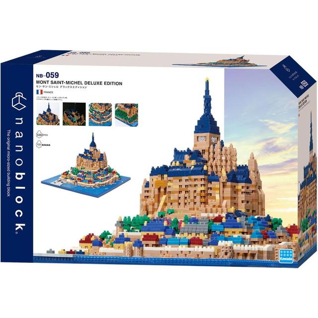 送料無料】 ナノブロック nanoblock モン・サン・ミシェル デラックス