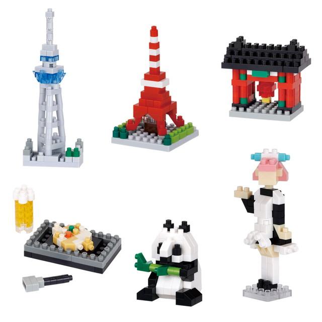 10月2日発売予定 【6個入BOX】 ナノブロック nanoblock ミニナノ 東京