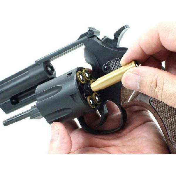 クラウンモデル S&W M29 8インチ ブラック 10才以上用エアリボルバー No.13527 送料無料｜toystadiumookawaya｜02