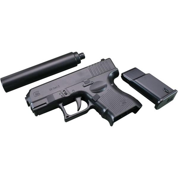 ハンドガン　セット クラウンモデル ポケットハンドガン No.02 グロック29C サイレンサー
