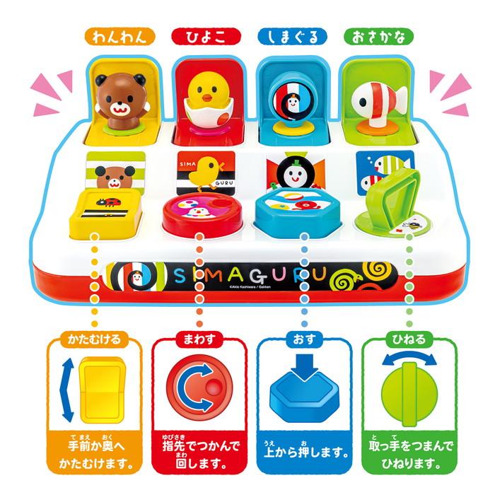 しまぐる しましまぐるぐる パカッとできた！かくれんぼスイッチ 送料無料