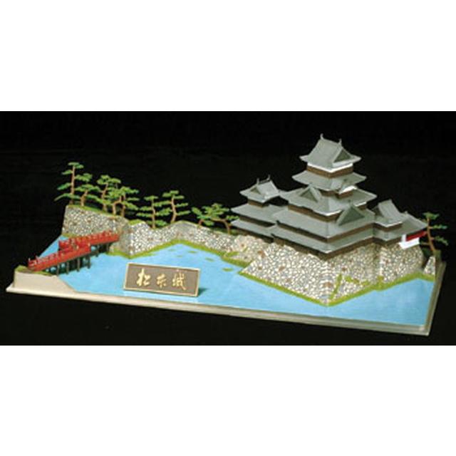 童友社 日本の名城 スタンダード版 松本城 プラモデル 送料無料 新品