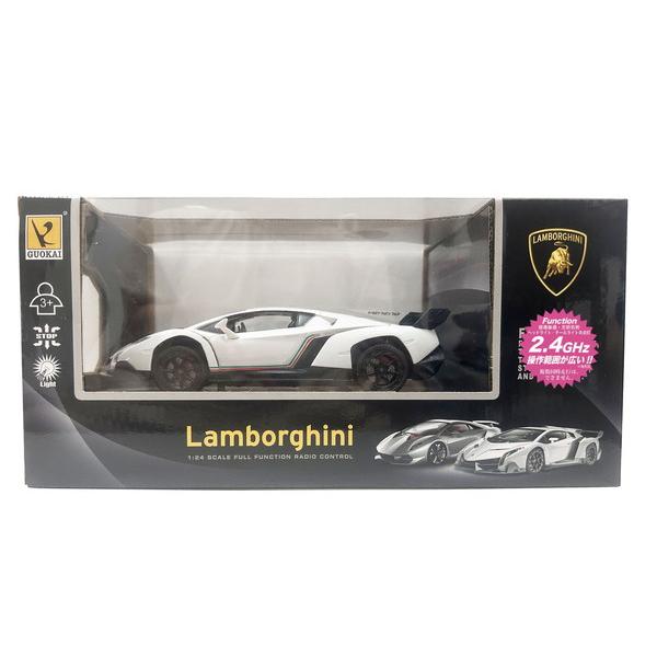 童友社 1/24 ランボルギーニ ヴェネーノ ホワイト 完成品ラジコン 2.4