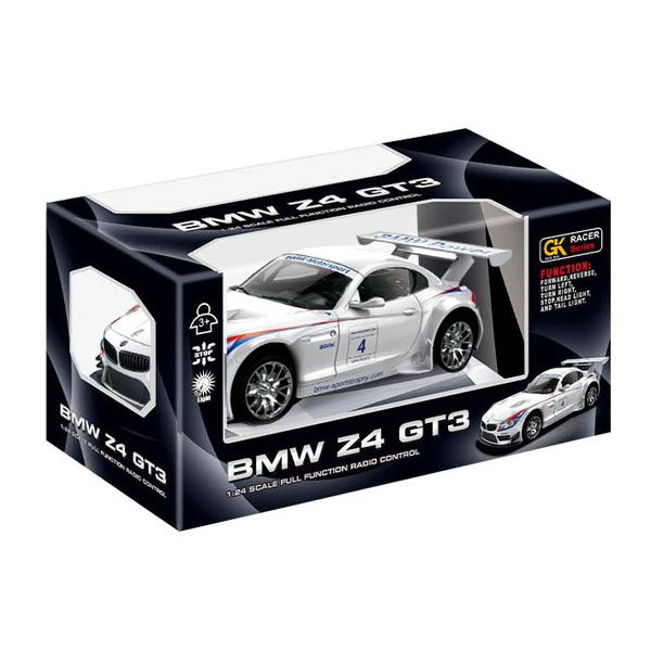 童友社 1/24 BMW Z4 GT3 ホワイト 完成品電動R/C 送料無料 : トイ