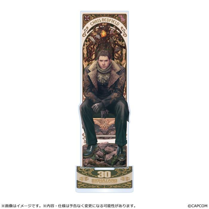 バイオハザード ポストカード クリス プラント42 当時品 レア 11月再販予定 バイオハザード30周年 アクリルスタンドコレクション