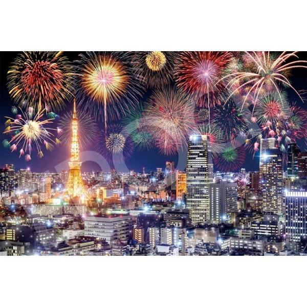 ジグソーパズル1000ピース 東京夜景と花火 50×75cm 11-622s 送料無料