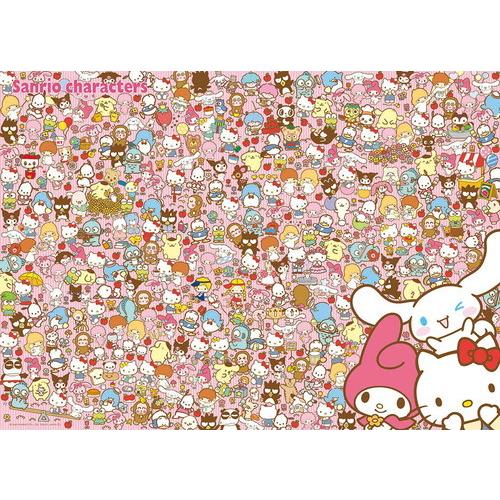 ジグソーパズル 600ピース 大好きなサンリオキャラクターズをさがそう