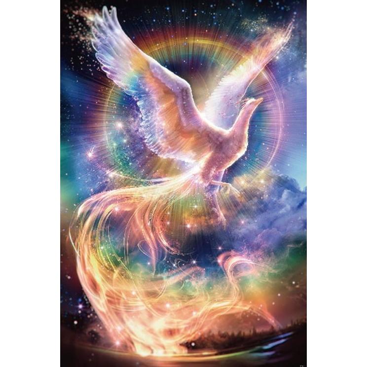 ジグソーパズル 1000ピース フェニックス 〜幸運の翼〜 貴希 72×49cm