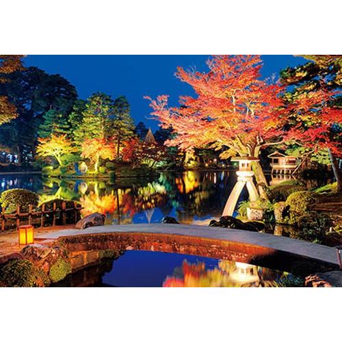 ジグソーパズル 500ピース 紅焔の兼六園(石川) 38×53cm 05-1005 送料