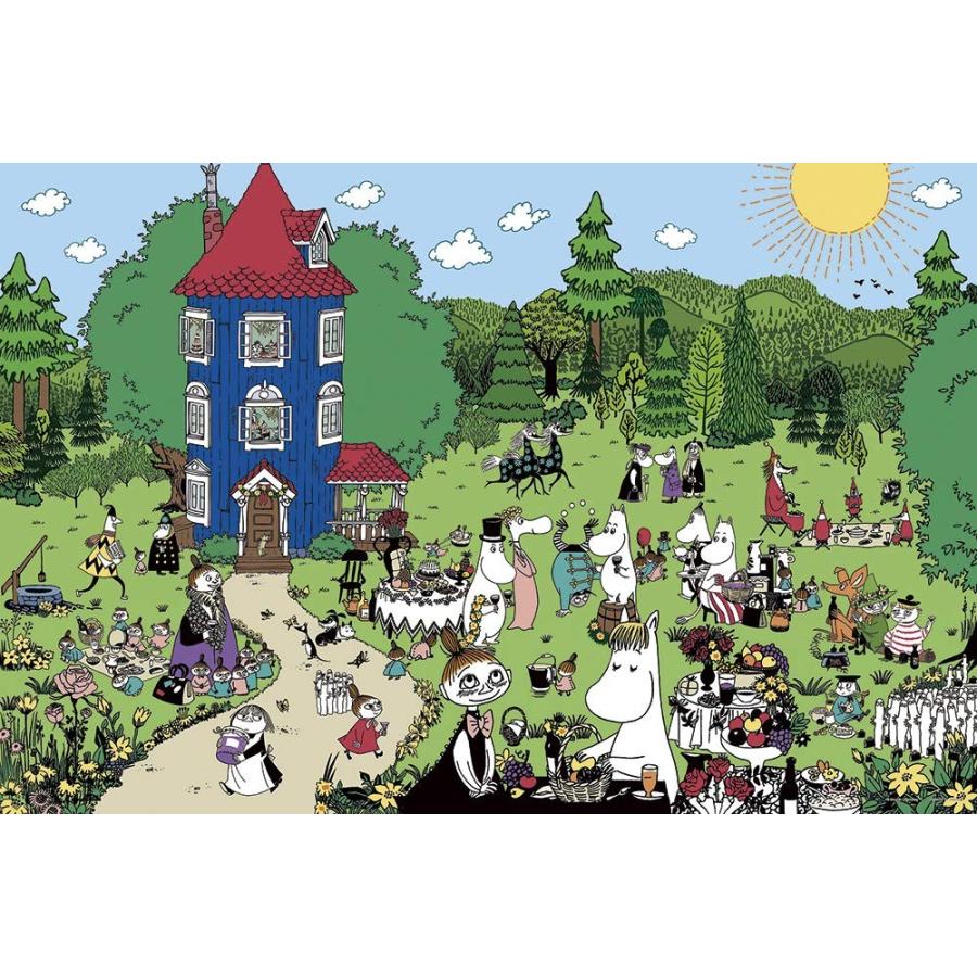 ジグソーパズル 1000ピース ムーミンハウスへようこそ! 50×75cm 10