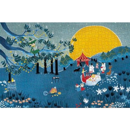 ジグソーパズル 1000ピース ムーミン 月明りのパーティー 50×75cm 10