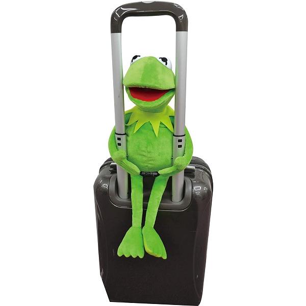 人気海外一番 キャリーにおすわりぬいぐるみバッグ カーミット セサミストリート カーミットぬいぐるみ 高さ