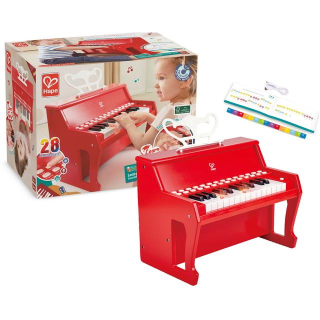 【新品（開封済み）】Hape（ハペ）子供用グランドピアノ　ミニピアノ 楽天市場】【カワダ公式ストア】【送料無料】Hape デラックスグランド