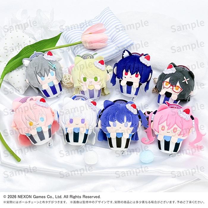 7月発売予定 「ブルーアーカイブ」 カップケーキたぴぬい Vol.2 全8