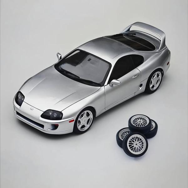 トヨタ スープラ A80 1/18 スケールモデルWHELAERT 2月発売予定】 WHELART 1/18 トヨタ スープラ A80 シルバー RHD 完成品