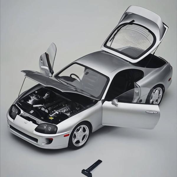 2月発売予定】 WHELART 1/18 トヨタ スープラ A80 シルバー RHD 完成品