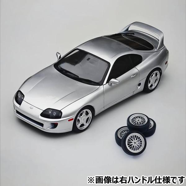 2月発売予定】 WHELART 1/18 トヨタ スープラ A80 シルバー LHD 完成品