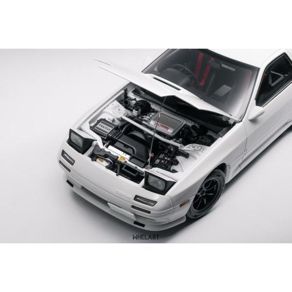 WHELART 1/18 マツダ サバンナ RX-7 (FC3S) ホワイト 高橋涼介