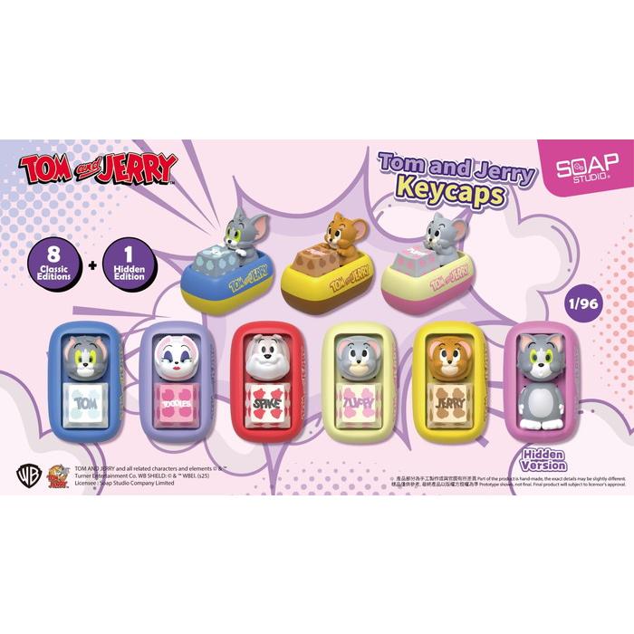 トムとジェリー キーキャップ ブラインドボックス BOX 8個入 送料無料
