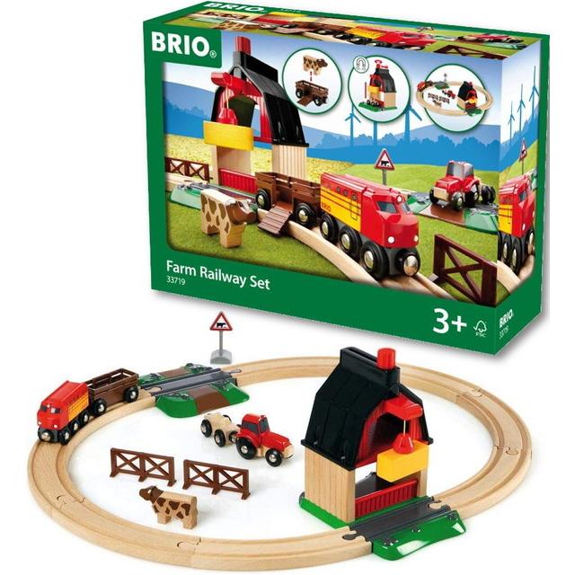 (未使用･未開封品)　BRIO (ブリオ) WORLD ファームレールセット [ 木製レール おもちゃ ] 33719 7z28pnb ファームレールセット 33719 木製 おもちゃ ブリオ BRIO 送料無料